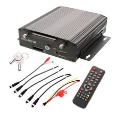 4 Channel Car Vehicle Video Recorder Hard Drive Mobile SD DVR Embedded HDD-MDVR