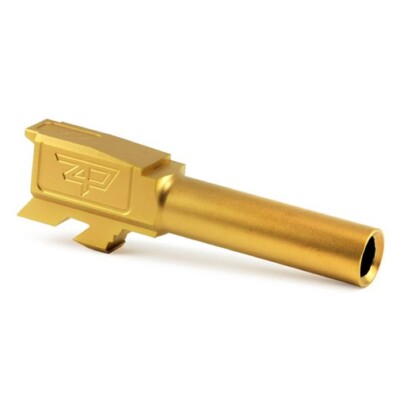 Zaffiri Precision Match Barrel for Glock 43/43X - Gold
