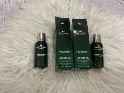 2X Orveda The Vital Healing Sap Face Tonic Serum Travel Sz 0.67oz 20ml/ea set 2