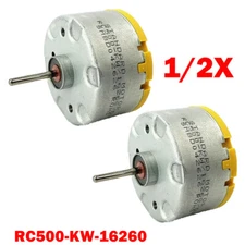 1/2Pc Standard Motors RC500-KW/16260 6V 7.4V 9V 12V 32mm Electric Sweeper Robot