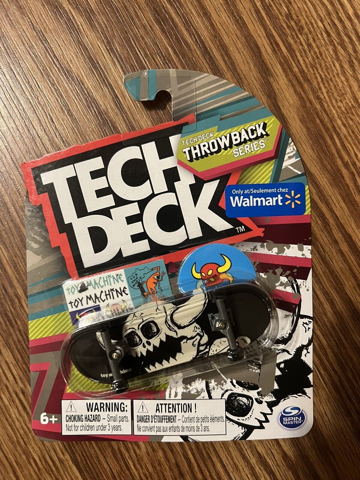 Tech Deck Throwback Series Ultra Rare Toy Machine Deck