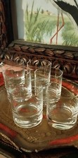 6 Bicchieri Tumblers in cristallo Richard Ginori