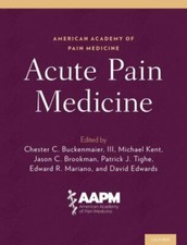Acute Pain Medicine, Hardcover by Buckenmaier...