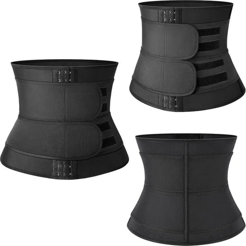 Hombres Entrenador de Cintura Corsé Sauna Sudor Pérdida de Peso Modelador Corporal Yoga Cinturón Más Delgado - Imagen 18 de 21