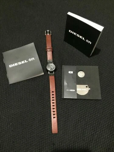 Diesel Marrón Acero Inoxidable Joyería para Hombres