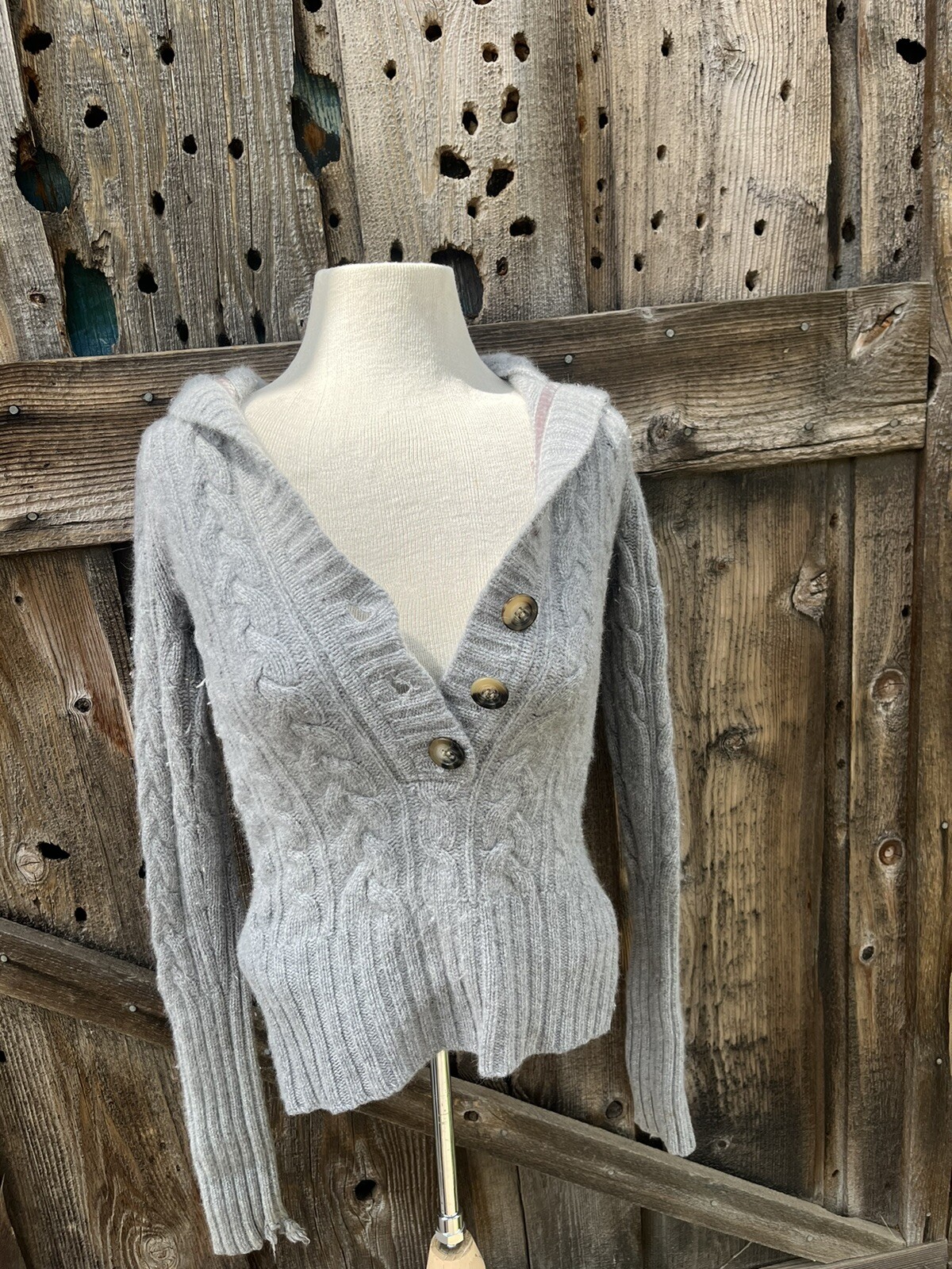 VTG Abercrombie Fitch Sweater Small Wool Rabbit Hair Cashmere Cable Knit |  eBay