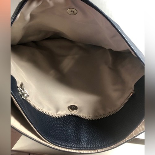 Thirty One 31 Studio Thirty-One moderne Handtasche Midnight Navy Pebble NEU Neu mit Etikett - Bild 3 von 8