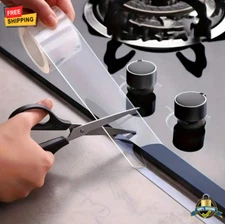 5m Self-Adhesive Waterproof Caulk Strip for Sink, Tub & Kitchen Countertop