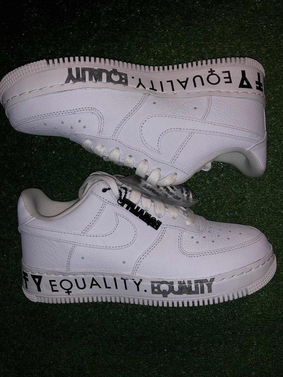 Nike Air Force Low CMFT White Equality Men Size Wmns New