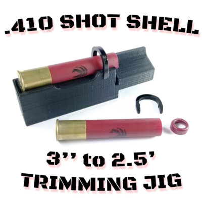 DW's Original - .410 Gauge Shotgun Hull Trimming Jig for 2'' Chop Saw