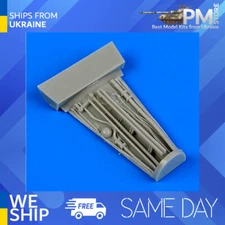 Quickboost 48703 1/48 Aero L-29 Delfin Canopy Rail for AMK Accessories kit