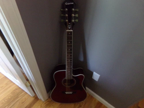 EPIPHONE FT350SCE MIN-ETUNE ACOUSTIC/ELECTRIC GUITAR