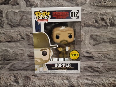 Funko Pop Stranger Things Hopper 512 Limited Chase Edition Pop! Figur  