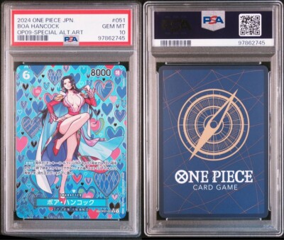 【PSA10】ONE PIECE OP09 JP BOA HANCOCK PSA10 Boa Hancock SP The New Emperor op07-051 op09 One Piece Card