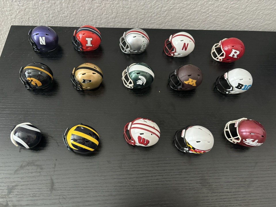 College football mini helmets Lot CHECK DESCRIPTION!!! eBay
