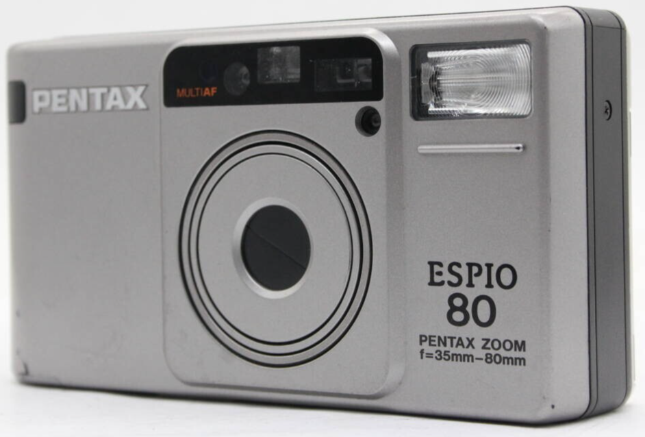 PERFECT SET - PENTAX ESPIO 80 ZOOM Point & Shoot Compact