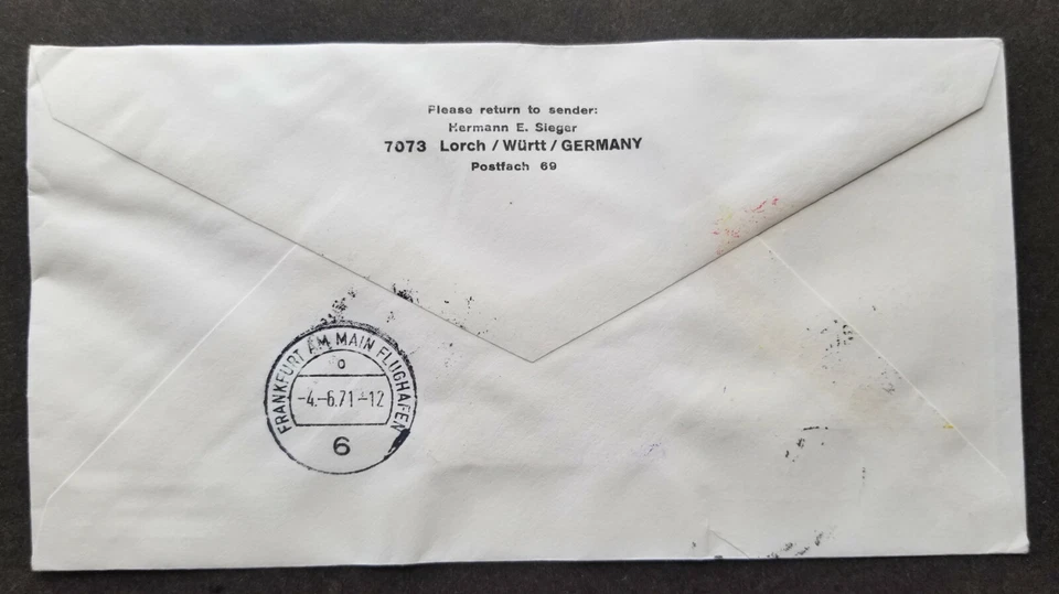 [SJ] Venezuela Apollo 11 1971 Space Astronomy Moon Landing (FDC) *rare - Image 2 of 4