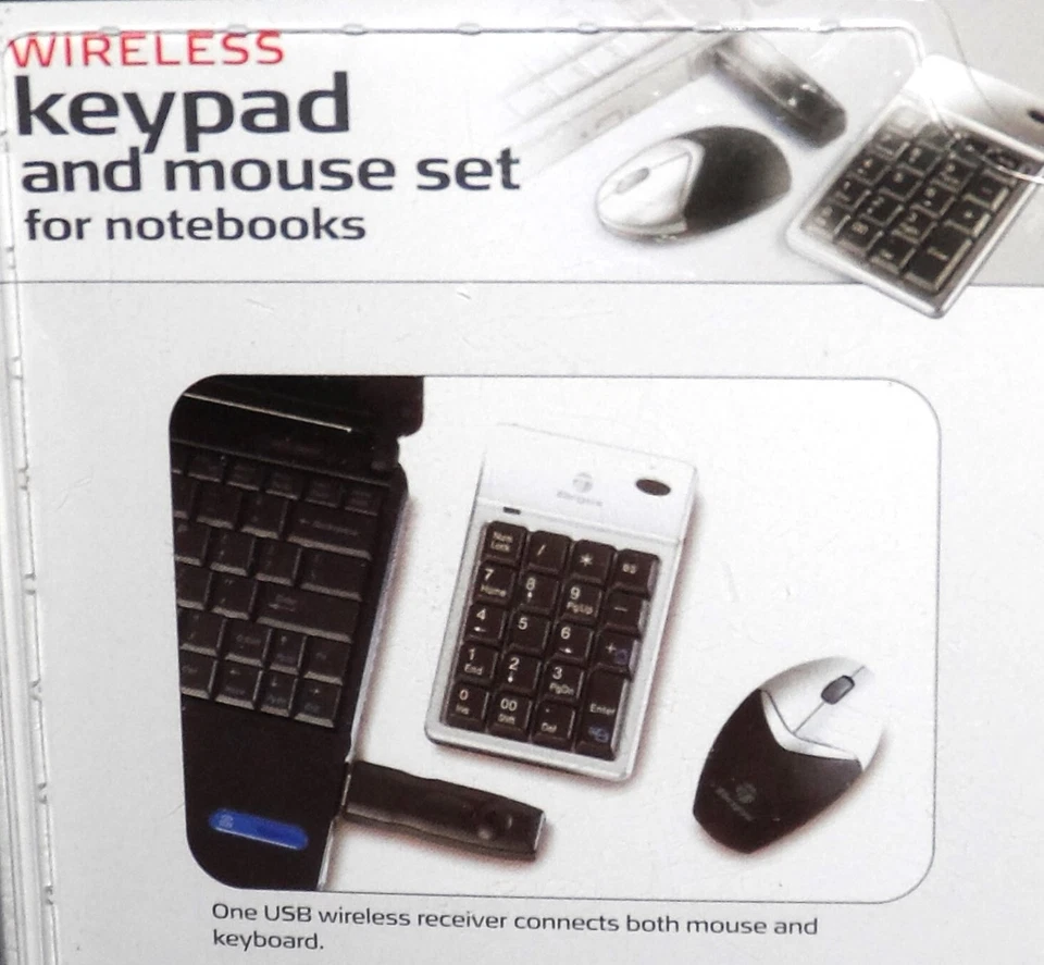 New Targus PAKP003U Wireless Keyboard And Mouse Set For Notebooks - Image 4 of 4