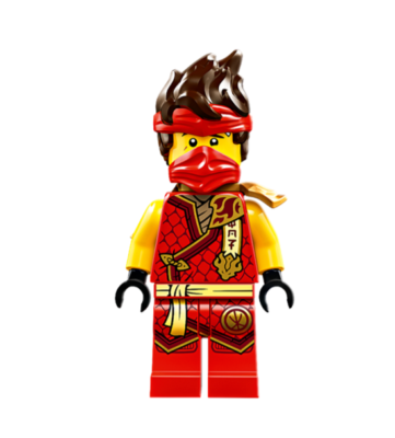 マイト•ガイ Kai Tournament Armor Ninjago Lego Minifigure 71818 NEW NEVER