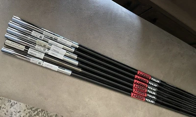 KBS Tour Custom Black Pearl .355 Taper Tip Iron Shaft Stiff Flex 120g 5-PW