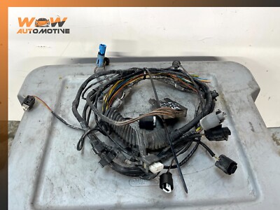 04-06 BMW E46 325Ci M56 FRONT LEFT SIDE WIRE WIRING HARNESS OEM