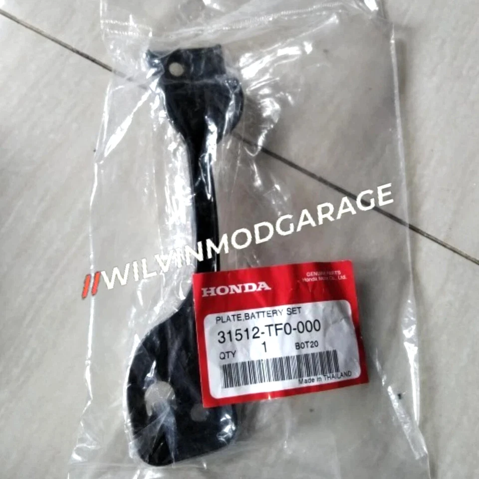 Genuine OEM Battery Hold Down Plate Set 31512-TF0-000 Fits 11-16 Honda CR-Z - Image 2 of 4