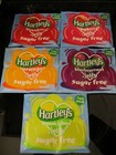 HARTLEY'S SUGAR FREE JELLY ASSORTED FLAVOURS 23G PACKS LEMON & LIME ORANGE