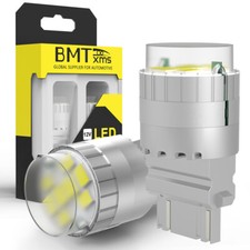 2x 3157 4114 4157 Led Drl Revers Backup Daytime Running Light Bulbs 6000k White