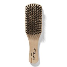 Wood Club Brush Boar Bristle Hair Brush All Hair Types Won't Pull or Snag Smo...