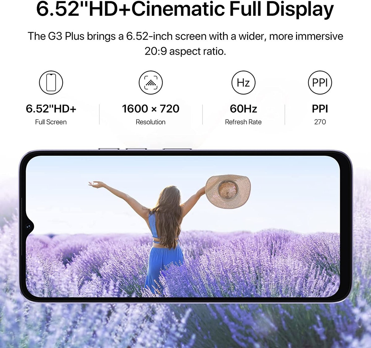 UMIDIGI G3 PLUS 4GB + 128GB 6.52