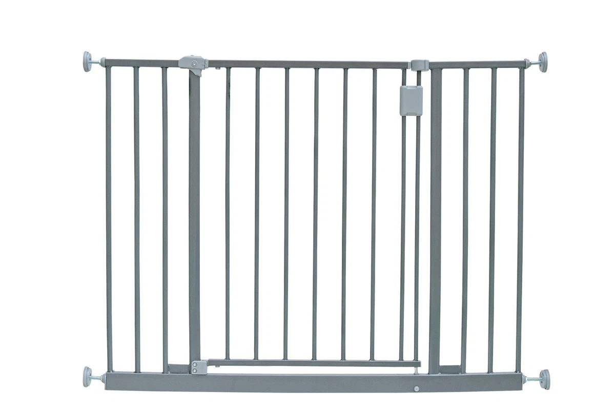 Grey baby cheap gate