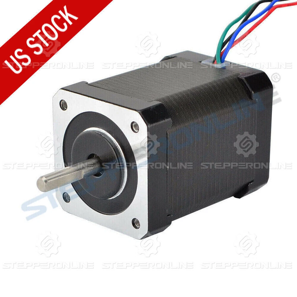 Nema 17 Stepper Motor High Torque 92oz.in 2.1A 42x60mm CNC 3D Printer Extruder - Image 3 of 4