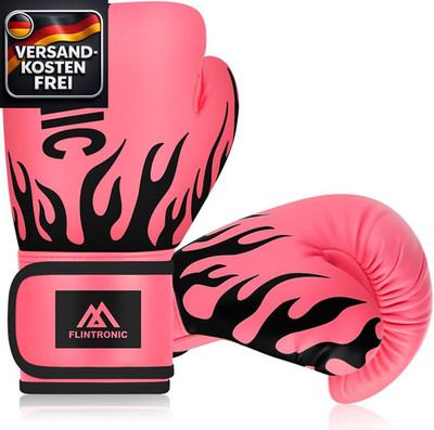 Kinder Boxhandschuhe 4Oz für Muay Thai MMA Kickboxen Sparring | rosa