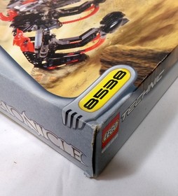 LEGO Technic Bionicle 8538 Muaka & Kane-Ra Set New Sealed Damaged Box