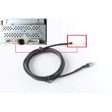 Car Audio AUX 3 5mm Female to 8Pin Radio Cable Fit For Nissan 150CM ABS