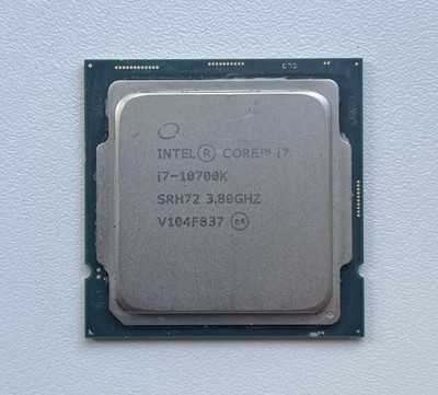 Intel Core i7-10700K CPU - 3,8GHz - Sockel 1200 - Comet Lake-S SRH72 cpu prozess