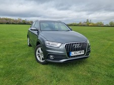 Audi Q3 177hp S Line TDI SUV Diesel Manual Full History Daytona Grey Leather