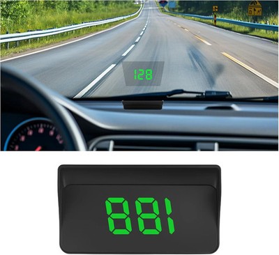 Heads up Display for Cars, USB Plug Digital GPS HUD Speedometer with HD Large Fo