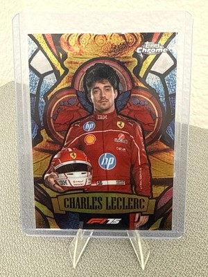 2025 Topps Chrome F1 Charles Leclerc The Grail SSP #8