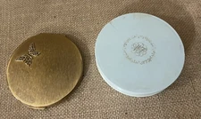 TWO Vintage Powder Compacts Stratton & Max Factor