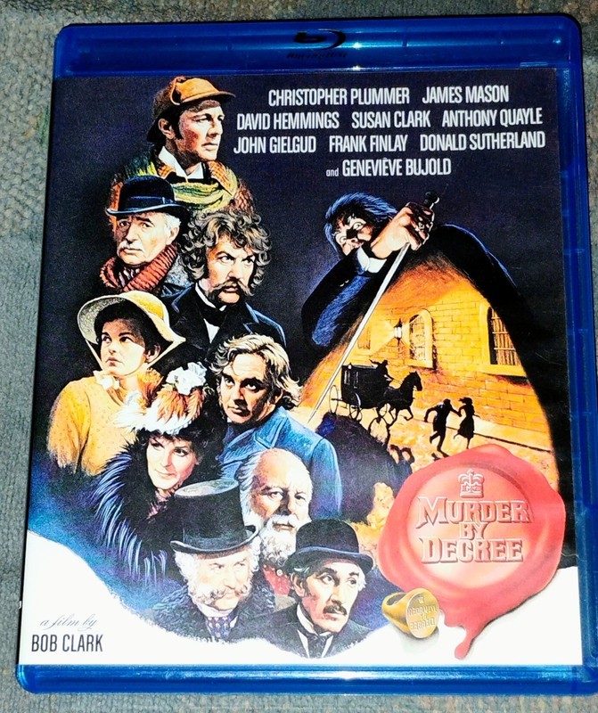 MURDER BY DECREE (1979) Blu-Ray, Christopher Plummer, David Hemmings
