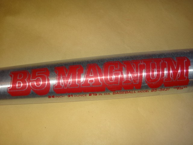 Batte De Baseball Easton Magnum 2 1/4 – 29", 22 Oz, Argent (Jeune, Occasion)