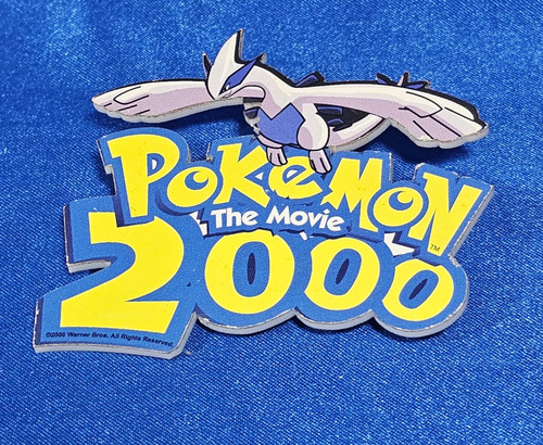 Pokemon 2000 The Movie Theater Promo Badge Pin Pinback Rare Lugia