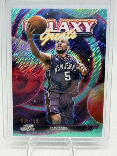 2025 Topps Cosmic Chrome Basketball Aqua Equinox Refractor Jason Kidd #GG-28