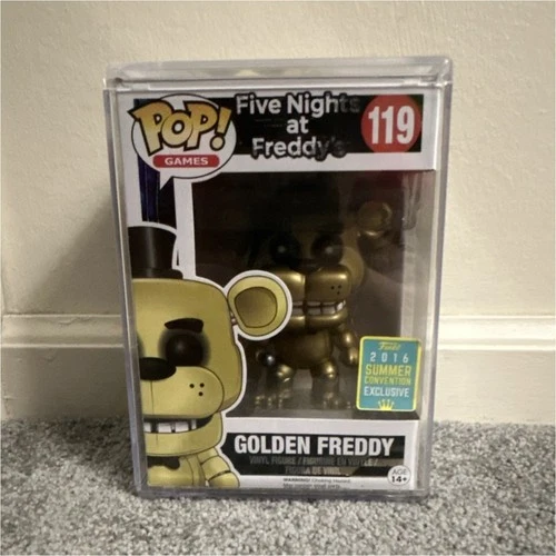 Funko Pop! Five Nights at Freddy's Golden Freddy #119 Summer Convention Exclusi…