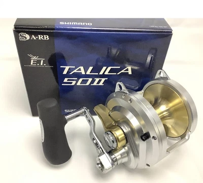 SHIMANO Moulinet de lancer d'appâts 13 Talica poignée droite 50II - Photo 1/4
