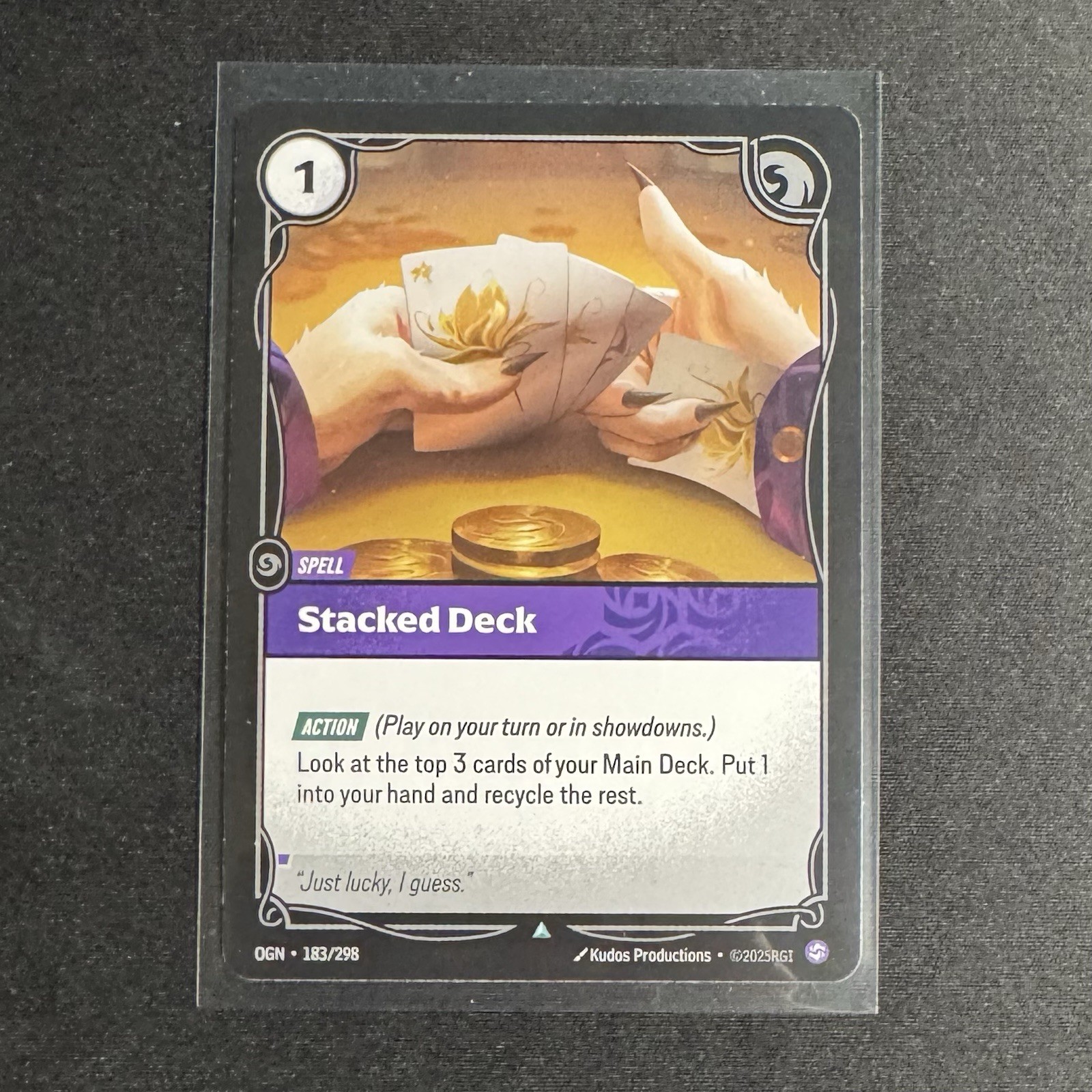 Stacked Deck 183/298 Riftbound Origins English (NM) Nonfoil