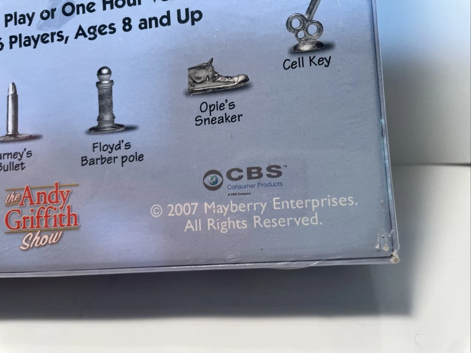 Mayberry-poly 2007 juego de mesa - The Andy Griffith Show - sellado - lágrima de envoltura Foto 3 de 4