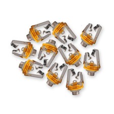 1/4 inch 6.35mm Stereo TRS Socket Female Microphone Connector Panel Mount A...