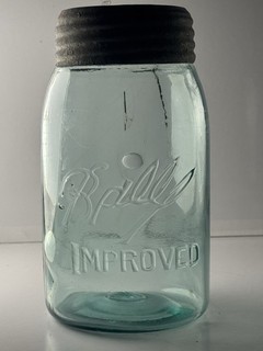 Crazy Black Line Ball Drop A 3 L improved Quart Fruit Jar